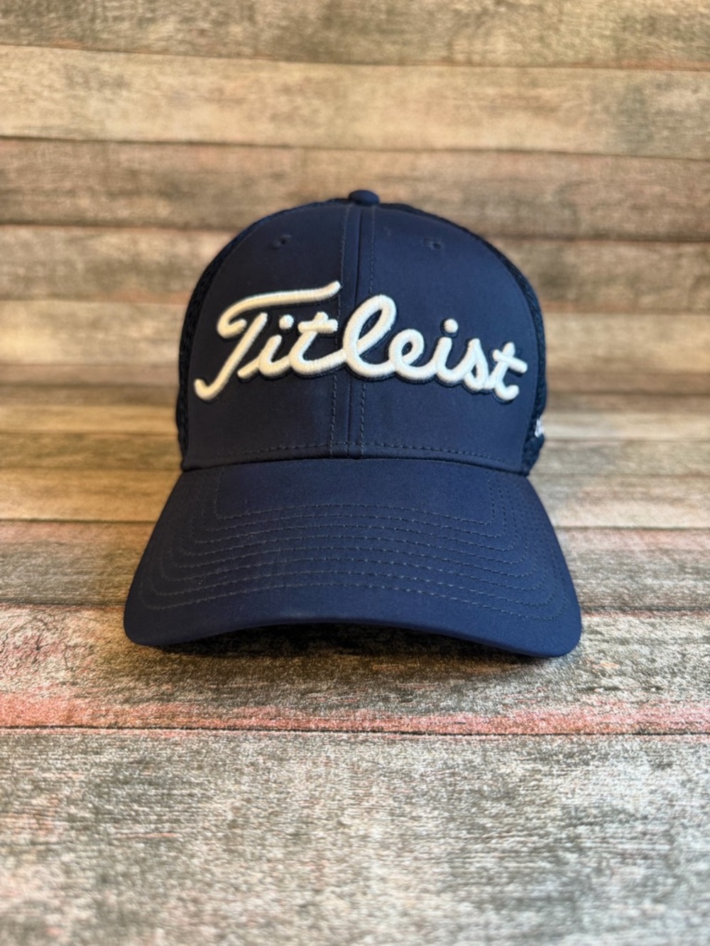 Titleist Navy Cap with White Script Logo